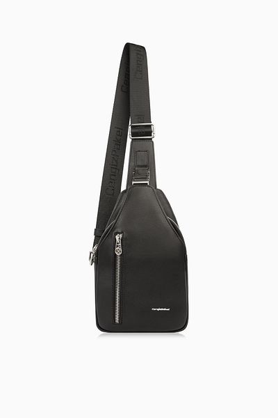 CENGİZ PAKEL Τσάντα Colby Unisex Crossbody - Cengiz Pakel - 7465M - Μαύρο