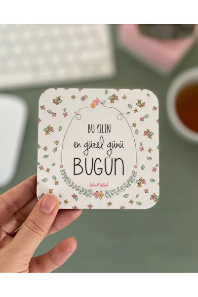 Bikutumutluluk Bu Yılın En Güzel Günü Bugün Bardak Altlığı