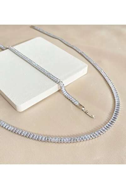 Mcgsteel A KALİTE VİP ZİRKON BAGET SU YOLU SET