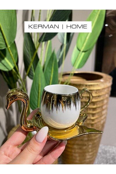 Sembol Purebone-209 - Set of 6 White Clay Cups