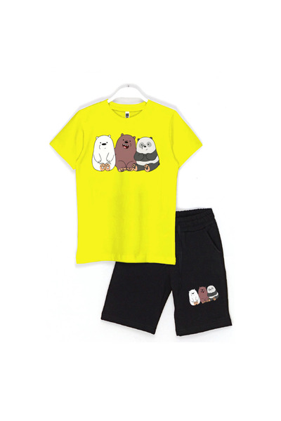 Built By Crazy We Bare Bears - Дитячий комплект шортів