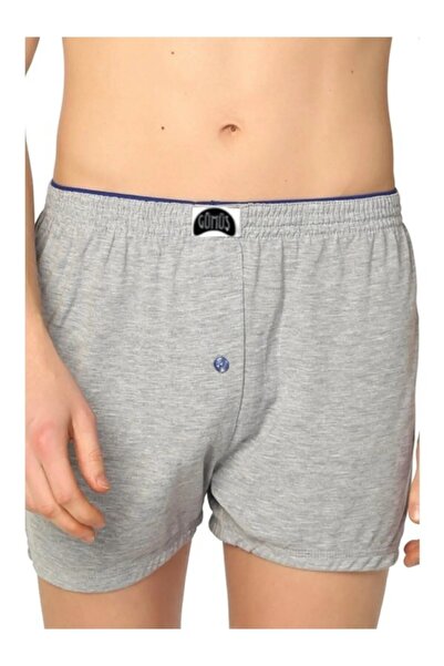 Gümüş İç Giyim بوكسر رجالي بخصر منشفة رمادي - فضي مقاس 4020 XL، مقاس مريح، طق...