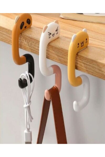 Foldable Hook Hanger with Cute Animal Figure
