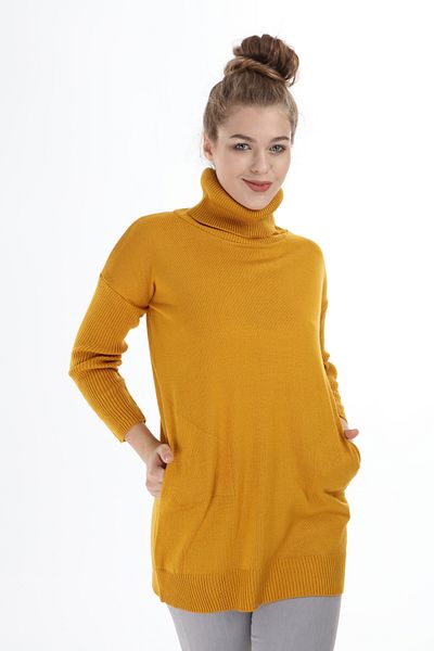 MA ananas Women's Knitwear Sweater - Pocket Design