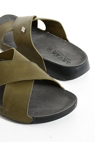 AlbiShoes Ανδρικές ανατομικές παντόφλες καθημερινής περιπάτου - ελαφριά, εύκαμπτη και μαλακή άνετη σόλα