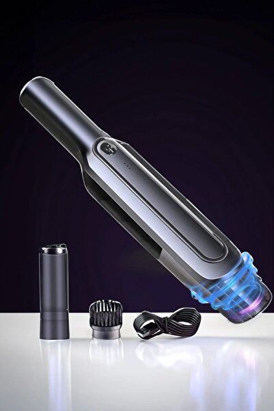 Yellowtech Araç Oto Süpürgesi Araç El Süpürgesi 4mt Kablolu Güçlü Vakumlu Ara...