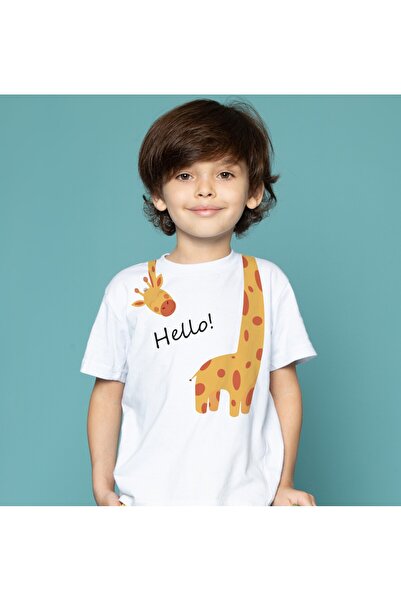 TexKid Fun Giraffe Design Kids T-Shirt Kids Tshirt