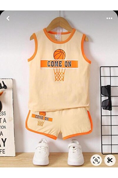 VESTIR BIEN Set pentru copii cu coș cu cuier imprimat