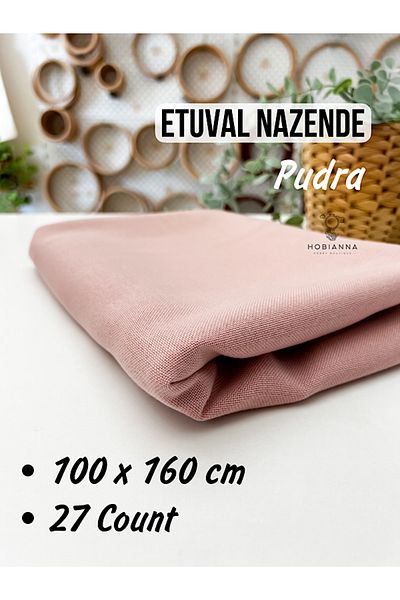 Hobianna 27 Count Etuval Nazende - Κέντημα και Σταυροβελονιά Κεντήματος Ύφασμα, Πούδρα