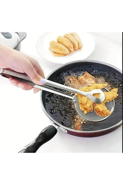 SYNOPE ملقط مصفاة القلي الفولاذي العملي، ملقط القلي العملي، ملقط الزيت، ملقط ...