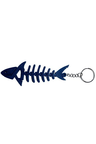 Tesseract Keychain Moving Shark