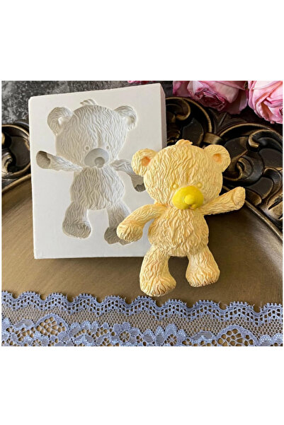 adarya Ayıcık Gıda Silikon Kalıp Şeker Kalıbı