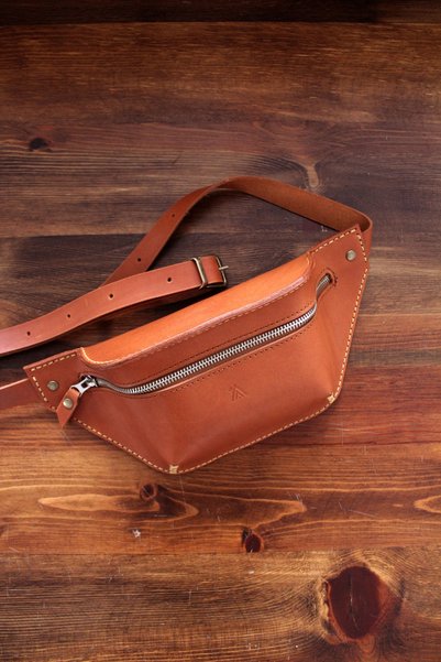 Craftelier Handmade Freebag - Unisex - Tan