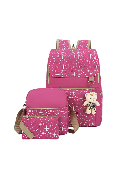 bundle island Set rucsac din 3 piese de dimensiuni mari - cutie pentru nutriție și creion