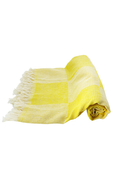 sethome collection Set of 2 Plaid Checkered Patterned Peshtamal Beach Towels 70X155 cm (Couple Set)