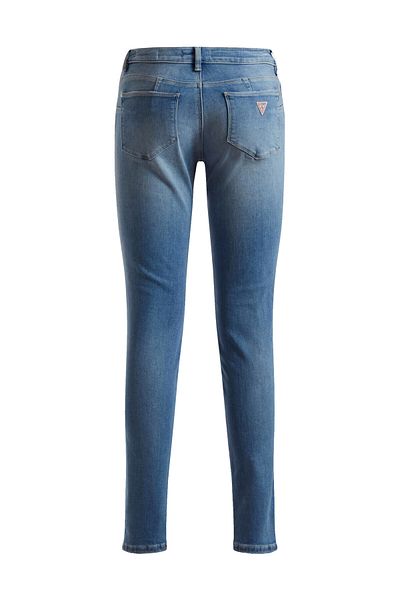 Guess Blugi skinny CURVE X 5 - 5 buzunare cu etichetă-petice