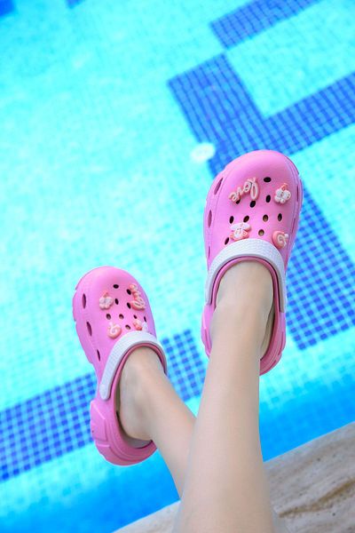 SOHO 19346 Model Pink-White Women's Slippers