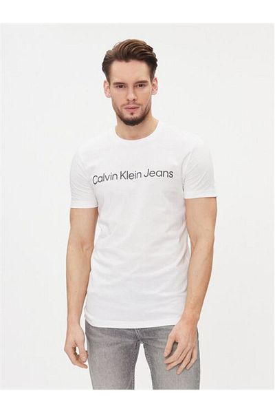 Calvin Klein CORE INSTITUTIONAL LOGO SLIM TEE