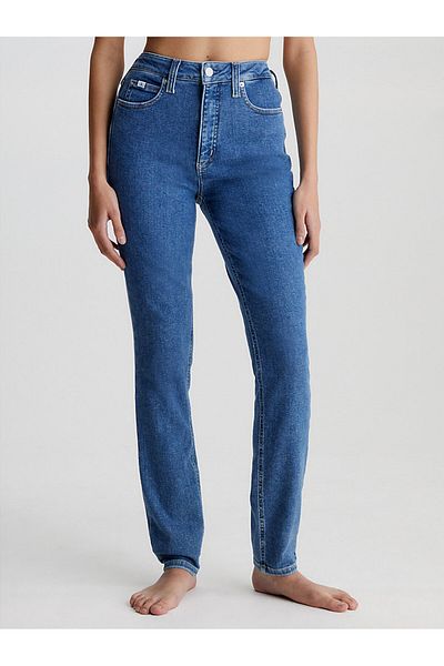 Calvin Klein Magas kivágású vékony farmernadrág