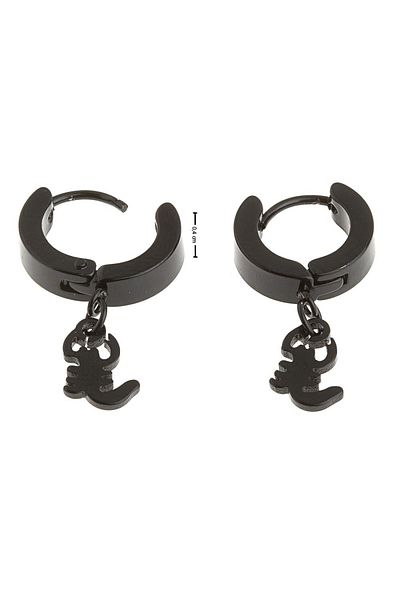 Ceka Steel Dangle Men's Earrings