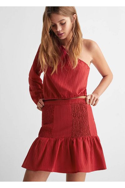 Mango Teen Red Skirt for Kids