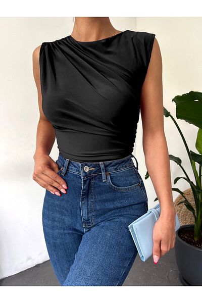 Modamorfo Sandy tričko Crew Neck Zero Sleeve