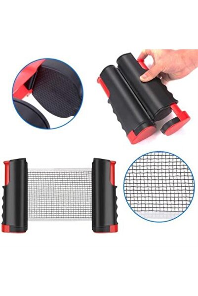 Buffer Teleskopik Taşınabilir Kaymaz Ping Pong Masa Tenisi Filesi Aparatı