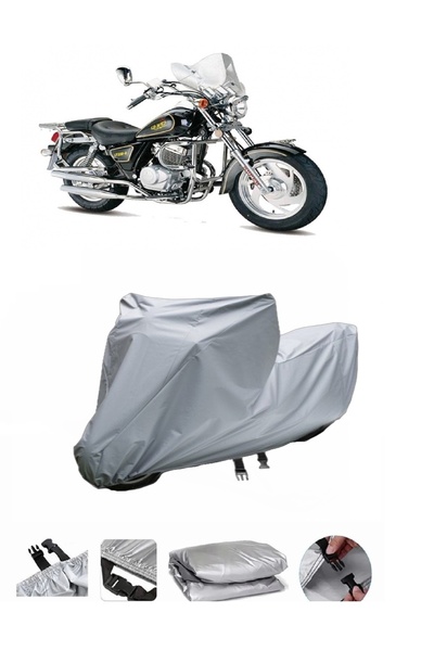 BODYGARD Lifan LF250-4 مشمع دراجة نارية سميك للغاية ومتوافق مع الحقيبة الخلفية