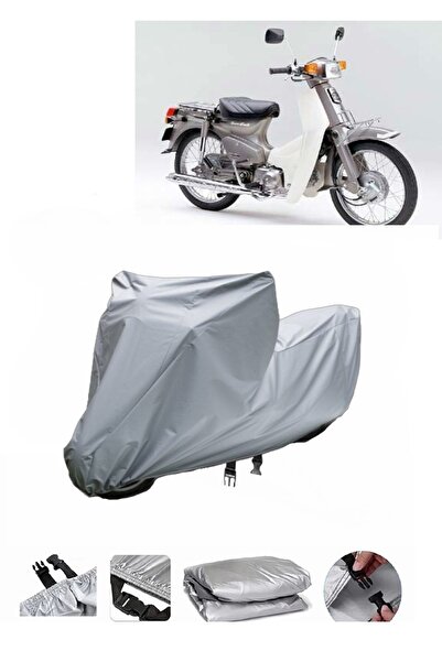 BODYGARD Honda C90 Super Cub - مشمع دراجة نارية سميك للغاية ومتوافق مع الحقيب...