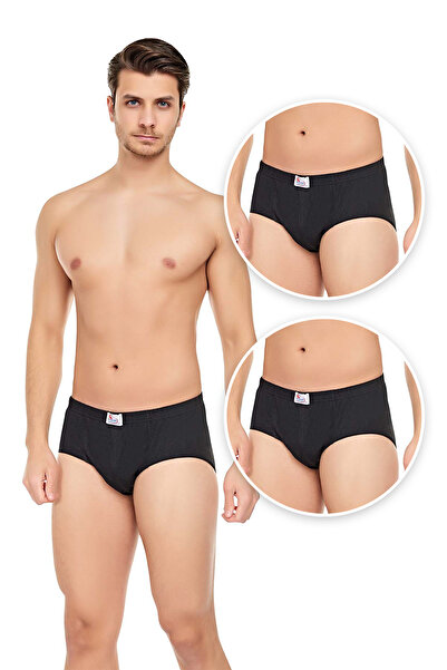 CENNETOĞLU Men's 3-Piece Combed Cotton Slip Panties