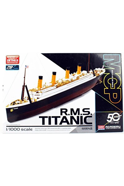 Academy 14217 1/1000 Ölçek, Rms Titanic Yolcu Gemisi, Plastik Model Kiti