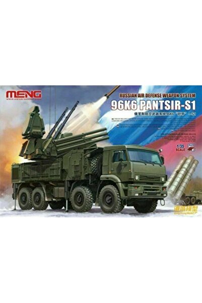 Meng Ss-016 1/35 Ölçek Rus 96k6 Pantsir-s1 Hava Savunma Sistemi, Plastik Mode...