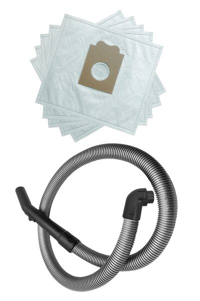optream Vestel Vivo 1500 Compatible Vacuum Cleaner Hose and Dust Bag 5 Pieces