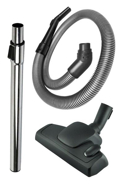 optream Fantom WF 6200 - مجموعة مكنسة كهربائية وخرطوم 3 قطع متوافقة، رأس أنبو...