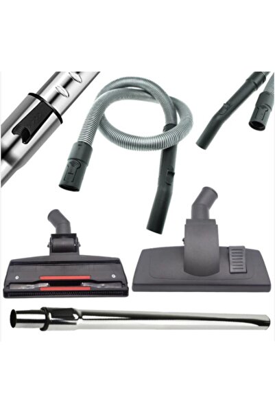 Siemens Yatık Torbalı Süpürge Çelik Borulu Muadil Hortum Seti Oem