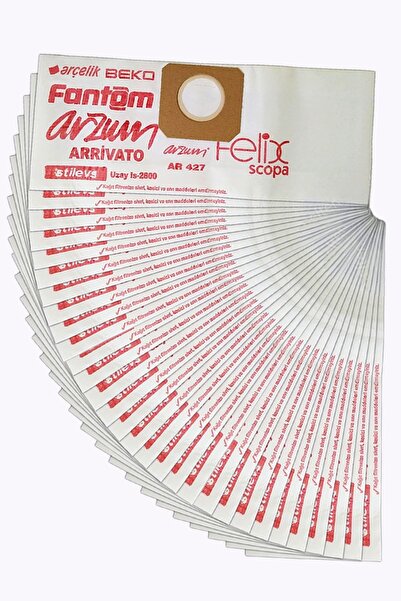 optream مكنسة كهربائية باي أكوا - Arçelik S 6990 كيس غبار ورقي 30 قطعة