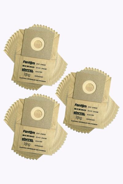 optream Sinbo Svc 3466 - 30 Compatible Dust Bags Paper