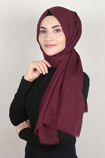 Eşarppark Comfort Pamuk Şal 2722-38 Bordo
