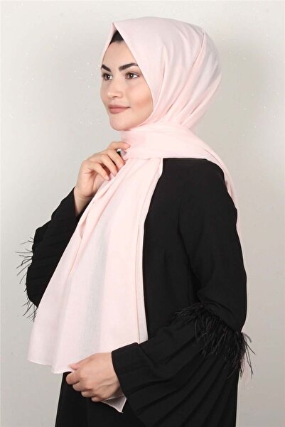 Armine %100 Pamuklu Trend Şal 3000-14 Soft Pembe