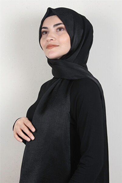 Eşarppark Silver Janjan Şal 2729-15 Siyah