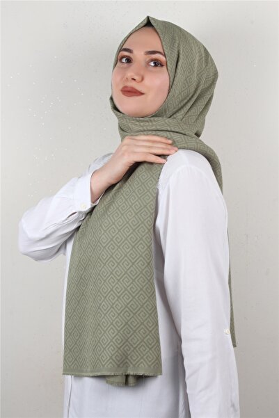 Eşarppark Simerya Şal 1394-16 Mint Yeşili