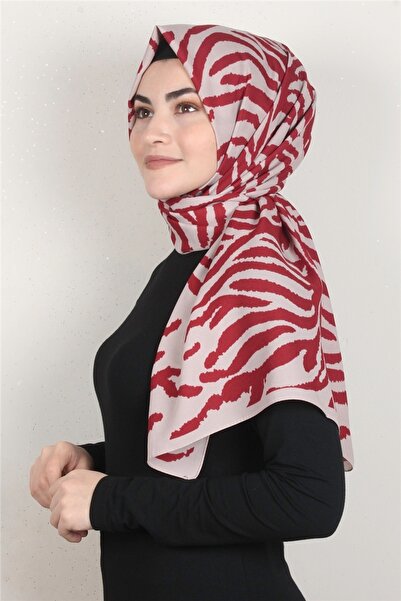 Cardion Medine Desenli Şal 1840-48 Bordo