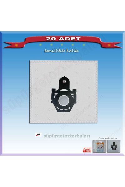 Profilo Psu 745 Ap Flooris - 20 Vacuum Cleaner Dust Bags, 201420