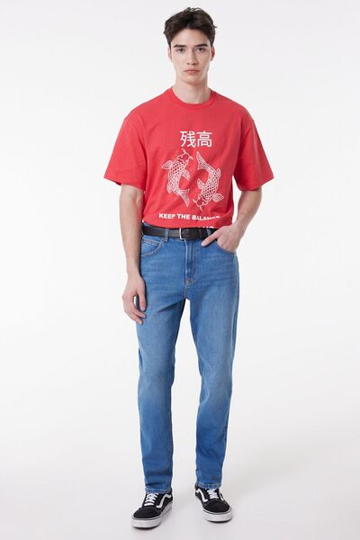 Lee Straight Fit Düz Kesim Yüksek Bel Açık Mavi Esnek Austin Jean Denim Kot Pantolon