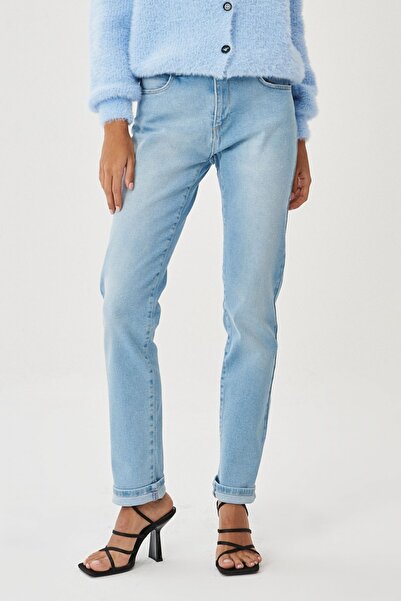 WRANGLER Slim Fit Dar Kesim Denim Esnek Jean Kot Pantolon