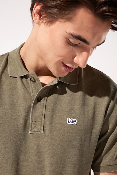 Lee Μπλουζάκι Regular Fit, Regular Fit, Regular Cut, γιακά πόλο, T-shirt