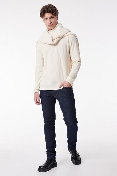 Riders by Lee Slim Fit Slim Fit Normale Taille Marineblau Stretch-Jeans Kansas Jean Denim