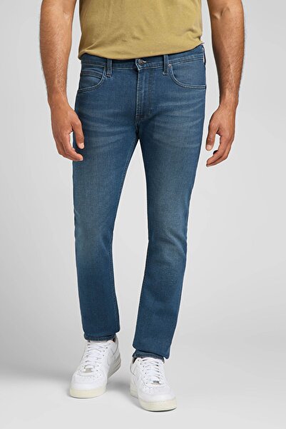 Lee Luke Slim Tapered Fit Normal Bel Esnek Jean Kot Pantolon