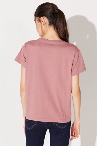 Lee Tricou lat, 100% bumbac, cu decolteu rotund, cu croiala relaxata