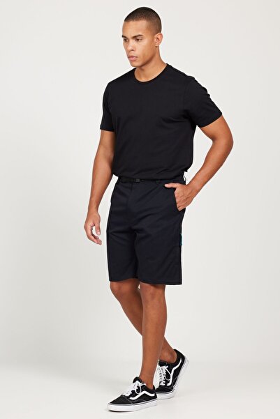 WRANGLER All Terrain Gear Regular Fit Normal Kesim Siyah Şort